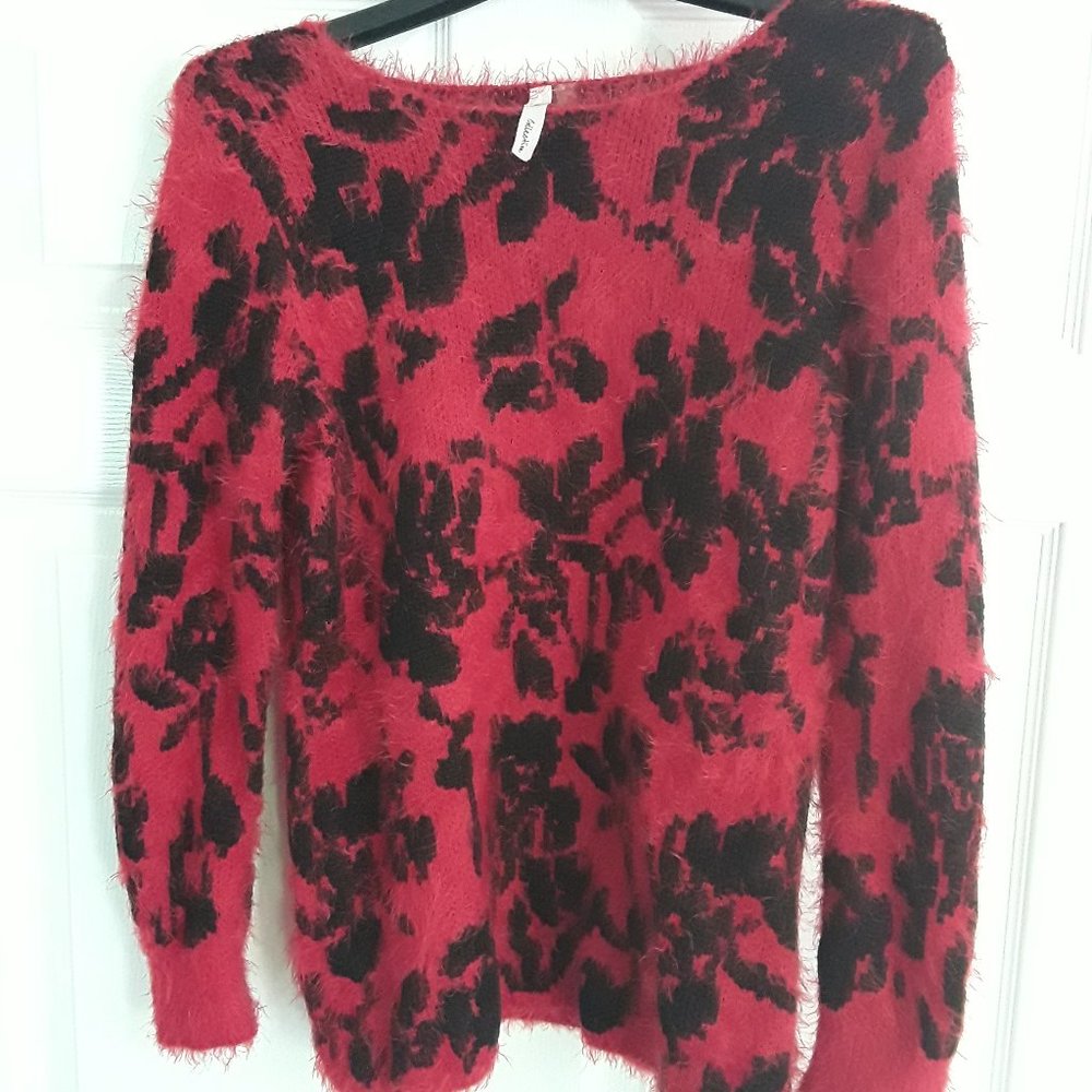 NY Collection Soft Eye Lash Sweater